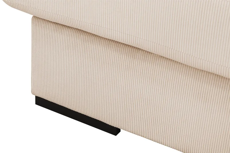 Grande 6-sits U-Soffa med Divan Vänster - Beige Manchester - Möbler - Vardagsrum - Soffor - U-soffor