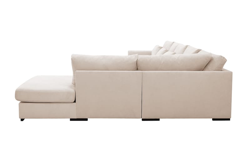 Grande 6-sits U-Soffa med Divan Vänster - Beige Manchester - Möbler - Vardagsrum - Soffor - U-soffor
