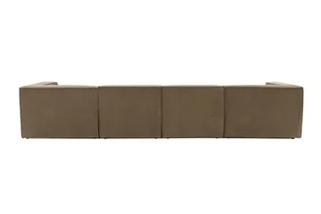 Gregor Soffa med Divan 4-sits - Brun - Möbler - Vardagsrum - Soffor - Divansoffa & schäslong