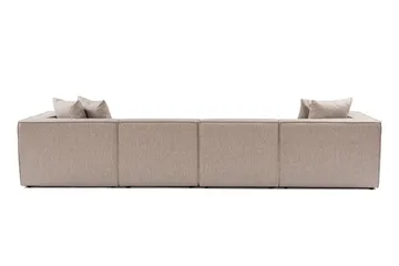 Gregor Soffa med Divan 4-sits - Sand beige - Möbler - Vardagsrum - Soffor - Divansoffa & schäslong