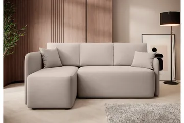 Hadson 3-sits Soffa med Divan - Beige - Möbler - Vardagsrum - Soffor - Divansoffa & schäslong