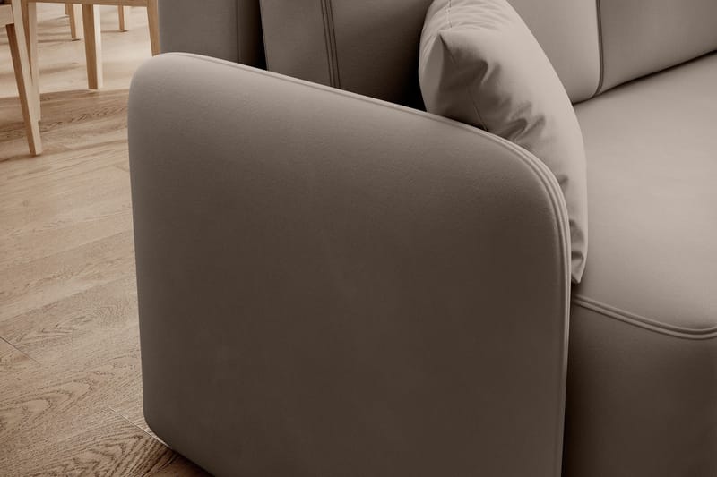 Hadson 3-sits Soffa med Divan - Beige - Möbler - Vardagsrum - Soffor - Divansoffa & schäslong