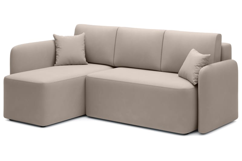 Hadson 3-sits Soffa med Divan - Beige - Möbler - Vardagsrum - Soffor - Divansoffa & schäslong