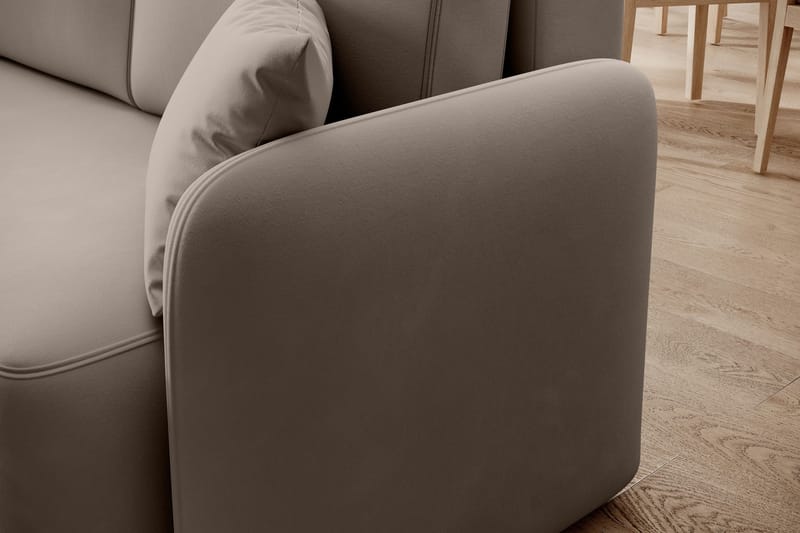 Hadson 3-sits Soffa med Divan - Beige - Möbler - Vardagsrum - Soffor - Divansoffa & schäslong