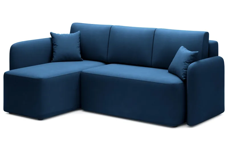 Hadson 3-sits Soffa med Divan - Blå - Möbler - Vardagsrum - Soffor - Divansoffa & schäslong