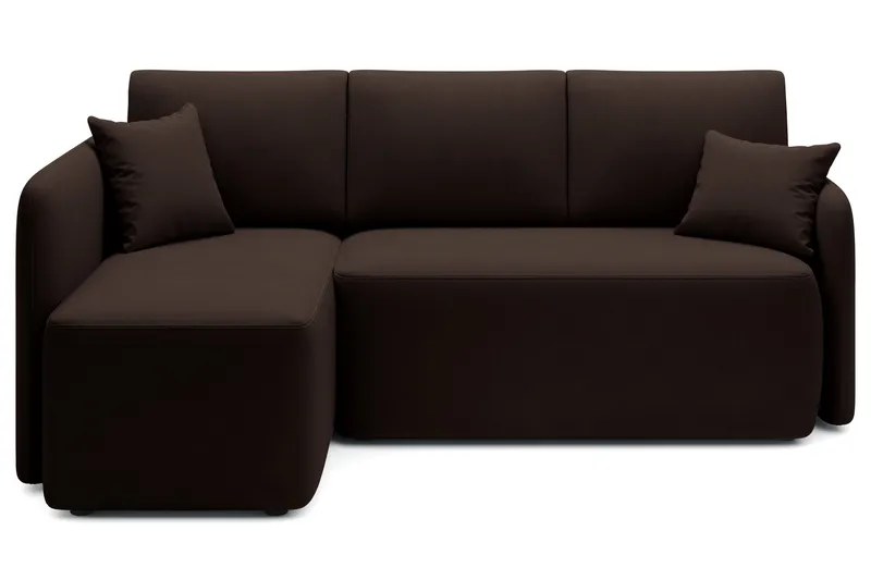 Hadson 3-sits Soffa med Divan, Brun