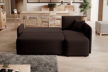 Hadson 3-sits Soffa med Divan - Brun - Möbler - Vardagsrum - Soffor - Divansoffa & schäslong