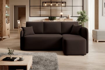Hadson 3-sits Soffa med Divan - Brun - Möbler - Vardagsrum - Soffor - Divansoffa & schäslong