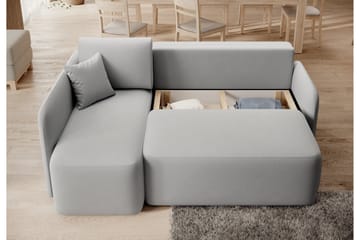 Hadson 3-sits Soffa med Divan - Grå - Möbler - Vardagsrum - Soffor - Divansoffa & schäslong