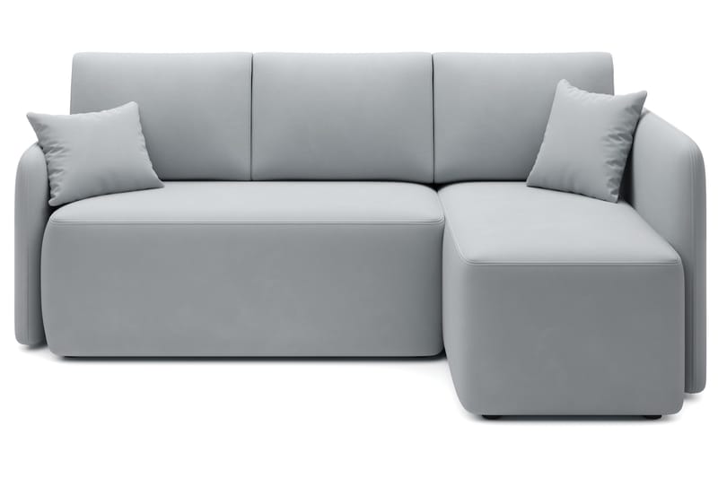Hadson 3-sits Soffa med Divan - Grå - Möbler - Vardagsrum - Soffor - Divansoffa & schäslong