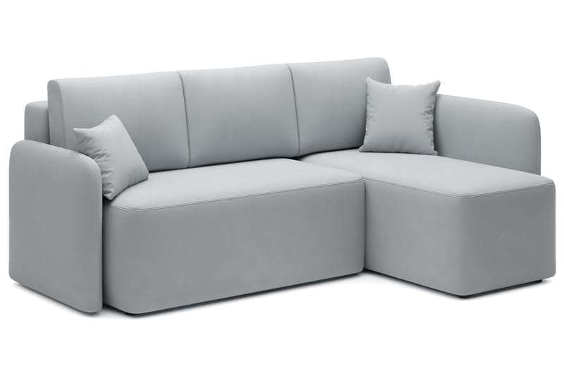 Hadson 3-sits Soffa med Divan - Grå - Möbler - Vardagsrum - Soffor - Divansoffa & schäslong