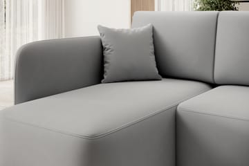 Hadson 3-sits Soffa med Divan - Grå - Möbler - Vardagsrum - Soffor - Divansoffa & schäslong