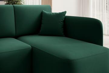 Hadson 3-sits Soffa med Divan - Grön - Möbler - Vardagsrum - Soffor - Divansoffa & schäslong