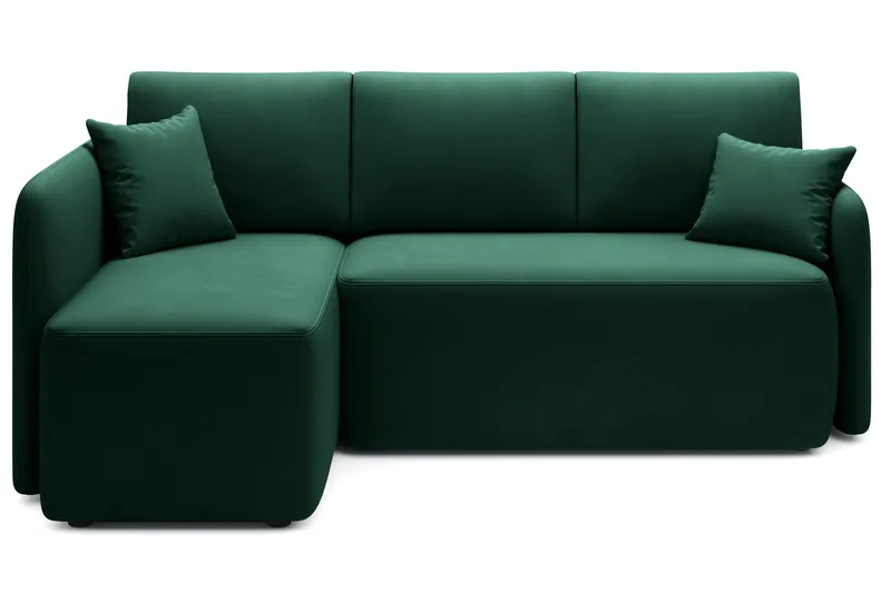 Hadson 3-sits Soffa med Divan, Grön