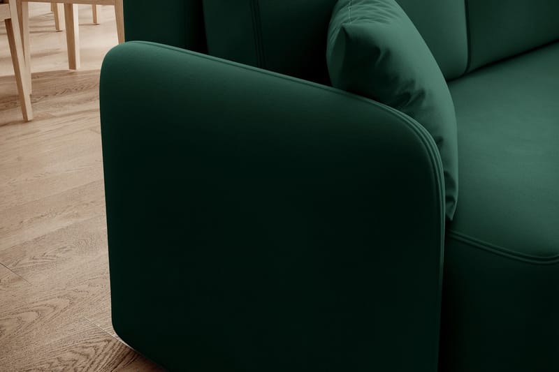 Hadson 3-sits Soffa med Divan - Grön - Möbler - Vardagsrum - Soffor - Divansoffa & schäslong