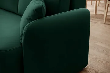 Hadson 3-sits Soffa med Divan - Grön - Möbler - Vardagsrum - Soffor - Divansoffa & schäslong