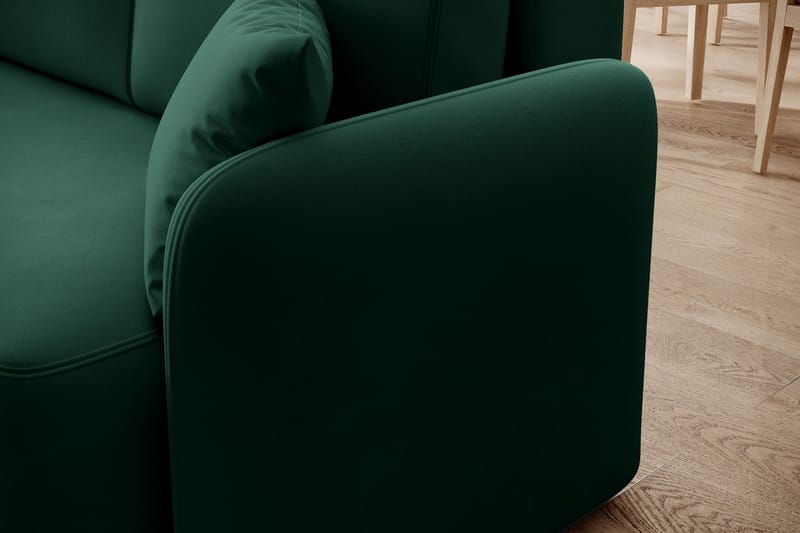 Hadson 3-sits Soffa med Divan - Grön - Möbler - Vardagsrum - Soffor - Divansoffa & schäslong