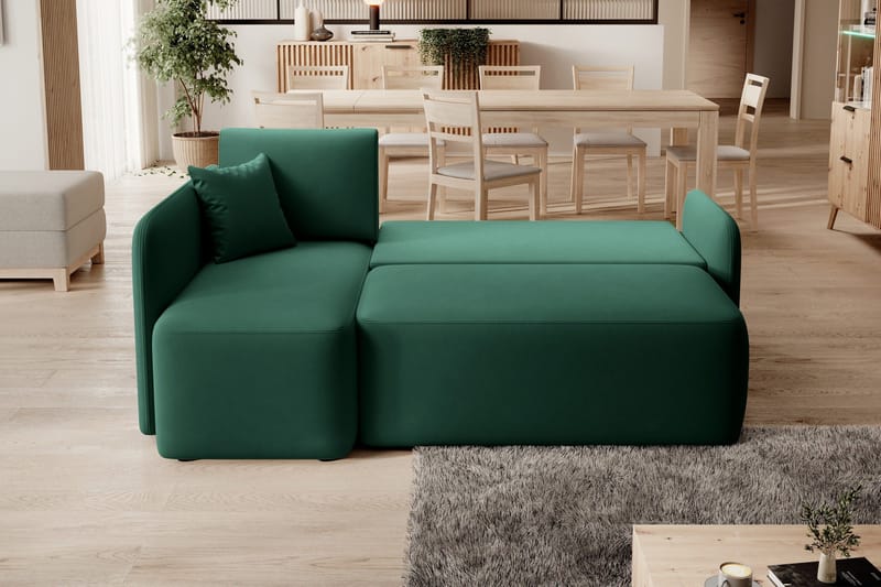 Hadson 3-sits Soffa med Divan - Grön - Möbler - Vardagsrum - Soffor - Divansoffa & schäslong