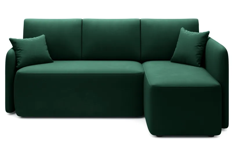 Hadson 3-sits Soffa med Divan, Grön