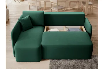 Hadson 3-sits Soffa med Divan - Grön - Möbler - Vardagsrum - Soffor - Divansoffa & schäslong