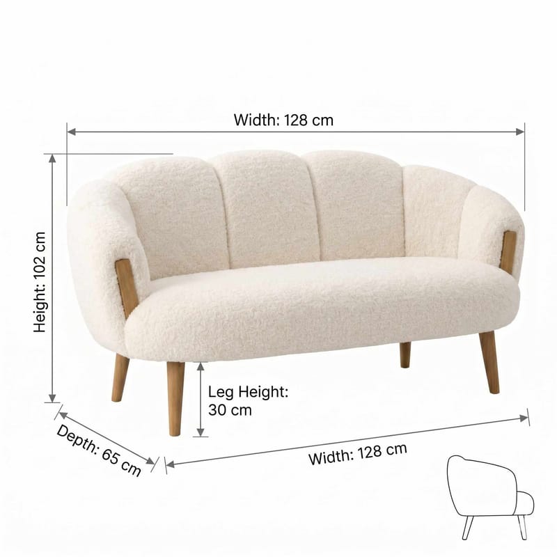 Hafing 2-sits Soffa - Möbler - Vardagsrum - Soffor - 2-sits soffor