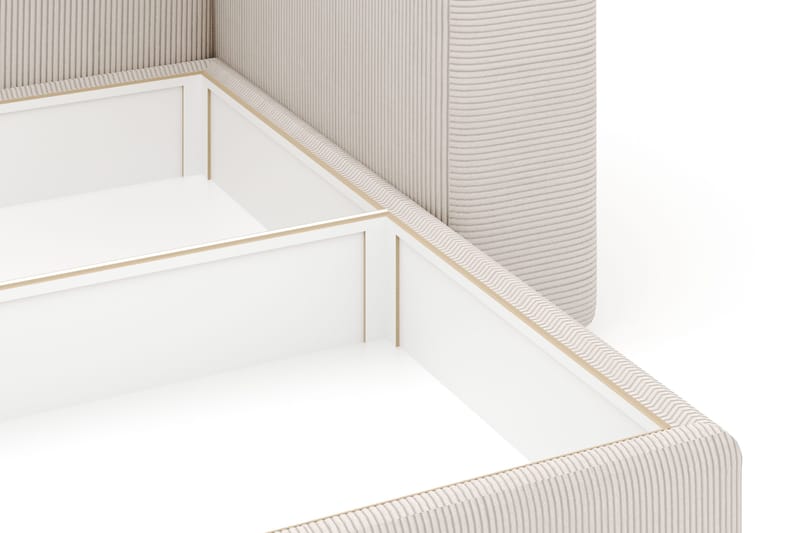 Hagblom 4-sits Divansoffa med Förvaring Vändbar - Beige - Möbler - Vardagsrum - Soffor - Divansoffa & schäslong