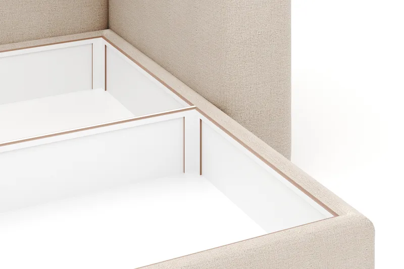 Hagblom 4-sits Divansoffa med Förvaring Vändbar - Beige - Möbler - Vardagsrum - Soffor - Divansoffa & schäslong