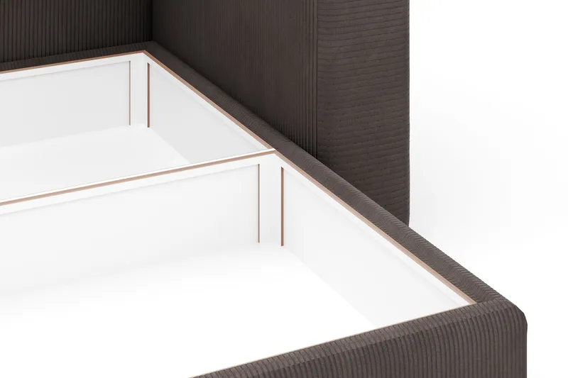 Hagblom 4-sits Divansoffa med Förvaring Vändbar - Brun - Möbler - Vardagsrum - Soffor - Divansoffa & schäslong