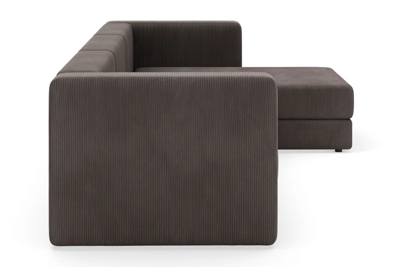 Hagblom 4-sits Divansoffa med Förvaring Vändbar - Brun - Möbler - Vardagsrum - Soffor - Divansoffa & schäslong