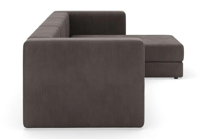 Hagblom 4-sits Divansoffa med Förvaring Vändbar - Brun - Möbler - Vardagsrum - Soffor - Divansoffa & schäslong