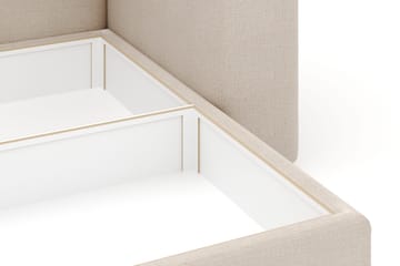 Hagblom 4-sits Vändbar Divansoffa 320 cm med Förvaring i Chenille - Beige - Möbler - Vardagsrum - Soffor - Divansoffa & schäslong