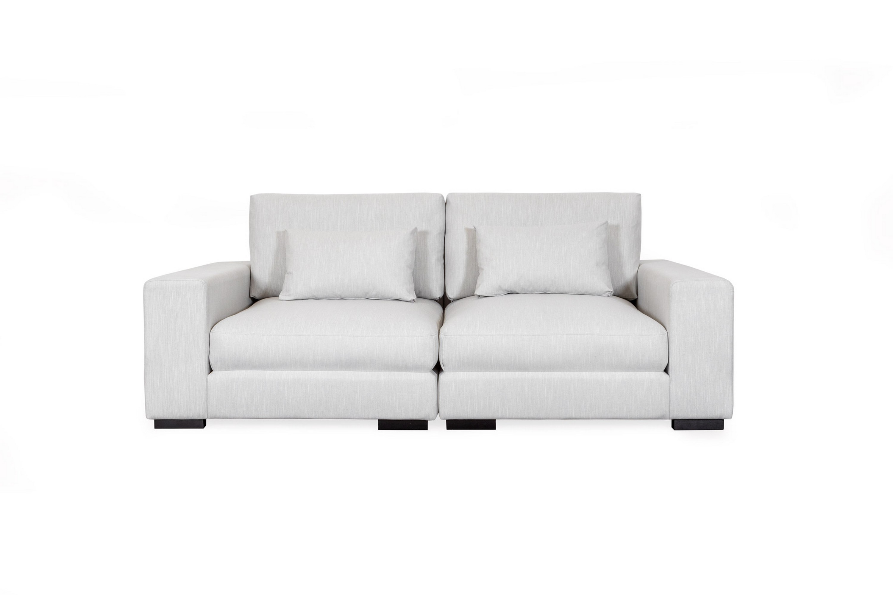 dubai 2-sits soffa beige -