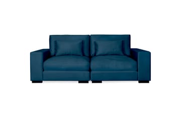 HAVANA 2-sits soffa sammet Blå