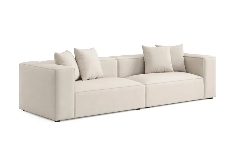 Havana 3-sits Låg Soffa - Beige - Möbler - Vardagsrum - Soffor - 3-sits soffor