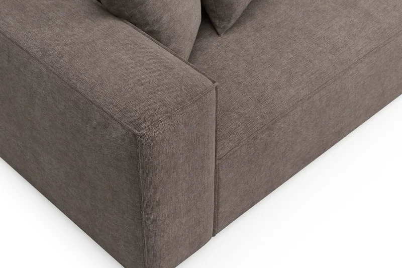 Havana 3-sits Låg Soffa med vändbar divan - Brun - Möbler - Vardagsrum - Soffor - Divansoffa & schäslong