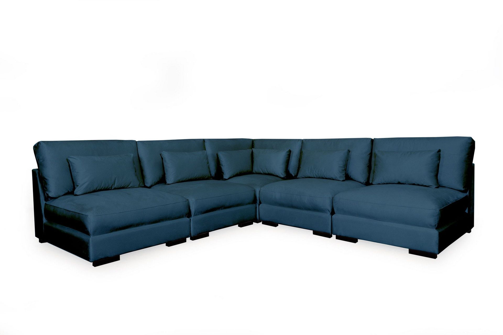 dubai hörnsoffa - blå