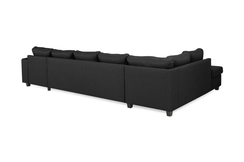 HAVANA U-soffa Large med Divan Höger Mörkgrå - U-soffor