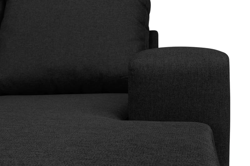 HAVANA U-soffa Large med Divan Höger Mörkgrå - U-soffor