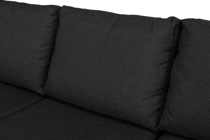 HAVANA U-soffa Large med Divan Höger Mörkgrå - U-soffor