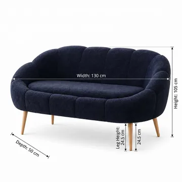Havel 2-sits Soffa - Antracit - Möbler - Vardagsrum - Soffor - 2-sits soffor