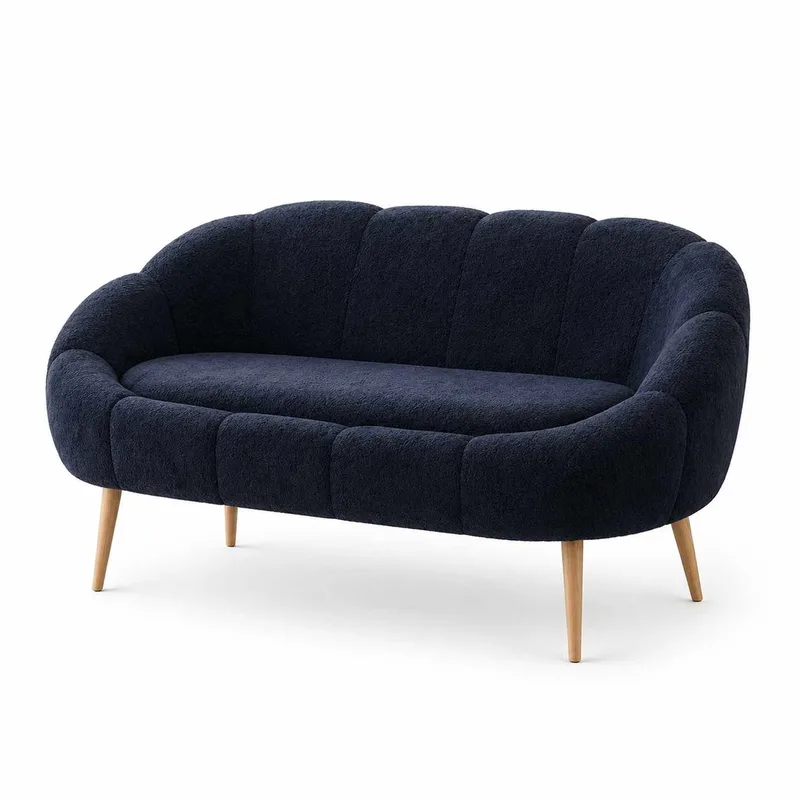 Havel 2-sits Soffa, Antracit