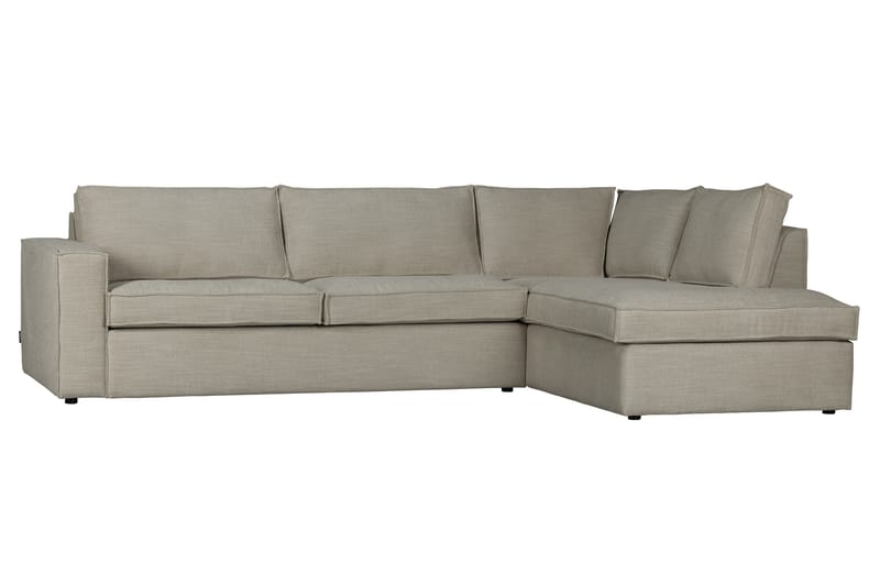 Hearness 3-Sits Soffa med Schäslong Höger - Beige - Möbler - Vardagsrum - Soffor - Divansoffa & schäslong