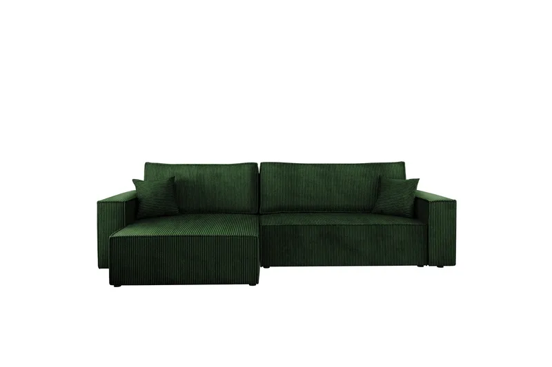 Hobson Soffa med Divan 3-sits, Grön