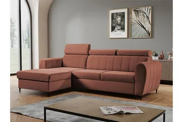 Hoffman Soffa med Divan 3-sits - Koppar - Möbler - Vardagsrum - Soffor - Divansoffa & schäslong