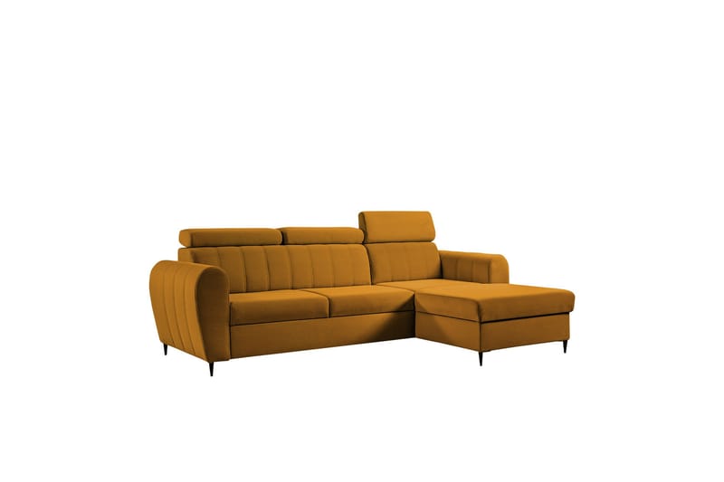 Hoffman Soffa med Divan 3-sits, Orange