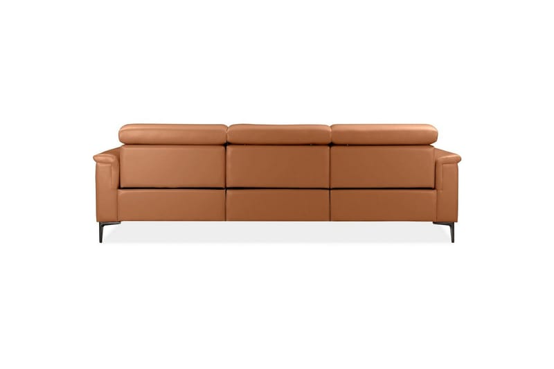 Hörnsoffa 3-sits Lund Cognac, PU, Vänster Manuell Fåtölj - Cognac, PU, Vänster Manuell Fåtölj - Möbler - Vardagsrum - Soffor - Reclinersoffor & Biosoffor