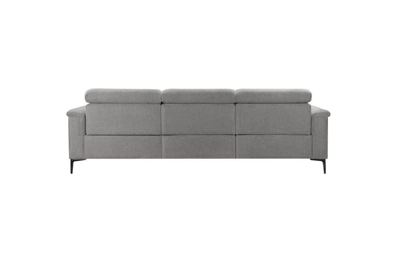 Hörnsoffa 3-sits Lund Ljusgrå, Belfast tyg, Vänster Elektrisk Fåtölj - Ljusgrå, Belfast tyg, Vänster Elektrisk Fåtölj - Möbler - Vardagsrum - Soffor - Reclinersoffor & Biosoffor