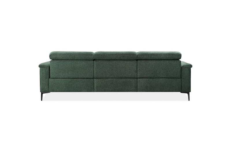 Hörnsoffa 3-sits Lund Mörkgrön, Belfast tyg, Vänster Manuell Fåtölj - Mörkgrön, Belfast tyg, Vänster Manuell Fåtölj - Möbler - Vardagsrum - Soffor - Reclinersoffor & Biosoffor