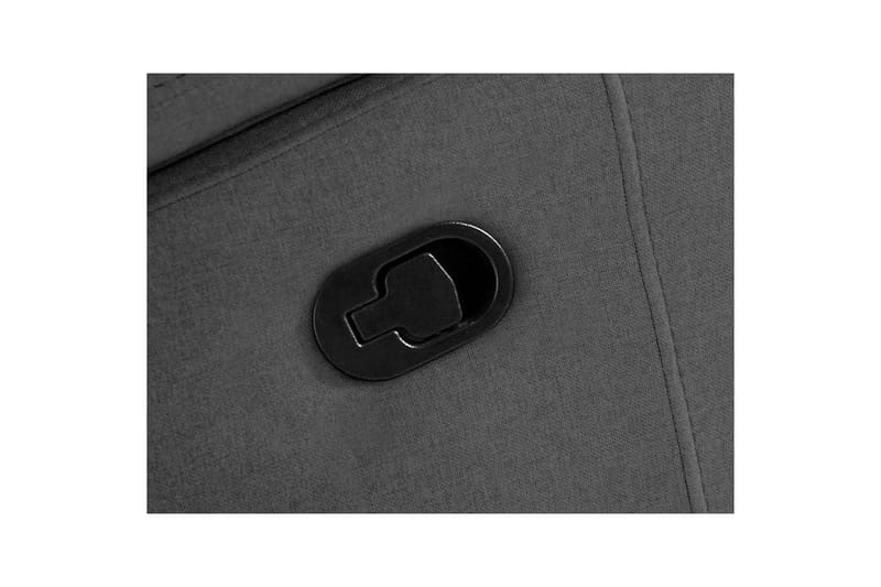 Hörnsoffa 3-sits Rayland Antracit, Sunday tyg, Höger manuell vilstol - Antracit, Sunday tyg, Höger manuell vilstol - Möbler - Vardagsrum - Soffor - Reclinersoffor & Biosoffor