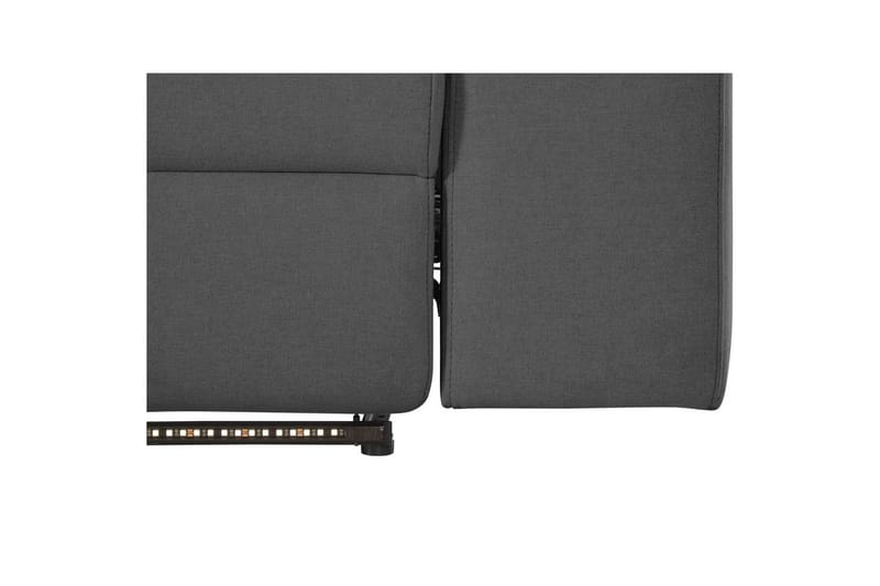 Hörnsoffa 3-sits Rayland Antracit, Sunday tyg, Vänster Elektrisk Fåtölj - Antracit, Sunday tyg, Vänster Elektrisk Fåtölj - Möbler - Vardagsrum - Soffor - Reclinersoffor & Biosoffor